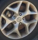 2020 Pacifica Oe Wheel Road 18X7-1/2 5 Spoke Silver Opt Wpw Chrysler Used. Price: $286.20.