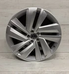 2020-2023 Volkswagen Atlas Cross Oem 20X8 5 Double Spoke Silver Wheel Rim Used. Price: $219.00.