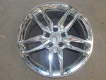 Wheel Front 19X8-1/2 Chrome Opt Q7E Fits 14-19 Corvette 465555 Used. Price: $430.00.