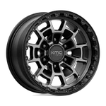 16X8 Kmc KM718 Summit Satin Black With Gray Tint Wheel 6X5.5 (0MM) New. Price: $345.00.