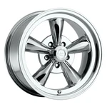 17" Vision 141 Legend Chrome 17X8 Wheel 5X5.5 (5X139.7) 0MM Classic Vintage Ri New. Price: $344.00.