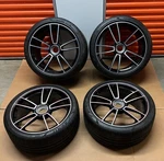 Oem Porsche 911 992 Turbo 20"/21" Wheels Rims Set #1 Tires Used. Price: $4995.00.