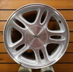 17" Ford Mustang Wheel Rim Factory Oem 3174 1996-1998 Machined Silver Used. Price: $149.95.