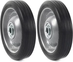 Ar-pro (2-PACK) 5" X 1.2" Flat Free Solid Rubber Wheel Assemblies Replaceme... New. Price: $30.90.