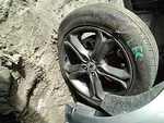 Wheel 19X7 Spoke Aluminum Painted Hyper Black Fits 14-18 Journey 5415483 Used. Price: $110.00.