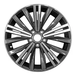 Used Machined And Painted Dark Charcoal Metallic Aluminum Wheel 18 X 7. Price: $260.91.