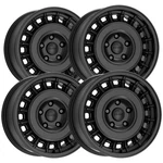 (set Of 4) Nomad N502SB Arvo 17X8.5 6X5.5" +0MM Satin Black Wheels Rims 17" Inch New. Price: $1356.00.