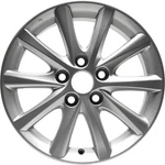 Refurbished 16X6.5 Painted Silver Wheel Fits 2010-2011 Toyota Camry 560-69565 Remanufactured. Price: $201.96.