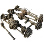 2005-2010 Ford Mustang Rear Differential Axle Assembly TOE38 Used. Price: $739.13.