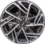 18" Hyundai Kona Wheel Rim Factory Oem 70632 2022-2023 Machined Grey Remanufactured. Price: $595.00.
