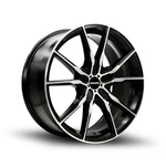 18" Kalon Wheels Pyro 202 18X8 5X100 5X4.5 40MM Gloss Black Machined Face New. Price: $268.00.