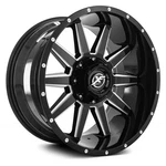 Off-road XF-219 Wheel 17X9 (0, 5X127, 78.1) Black Single Rim New. Price: $322.47.