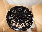 Ultra 203BM Hunter Black Milled 18X9 6X5.5 -12MM (203-8983BM12) New. Price: $299.99.