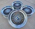 Bmw E39 Oem Bbs RC090 Rs Style 5 17X8 Wheels Rims + Staggered Billet Caps *grey* Remanufactured. Price: $2497.00.