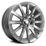 For Chrysler 300 07-10 Alloy Factory Wheel 12 I-spoke Silver Machined Face Used. Price: $409.32.