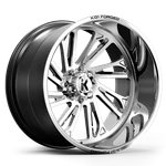 22X12 KG1 KC012 Rebel Polished Left Directional Forged Wheel 8X6.5 (-44MM) New. Price: $981.00.