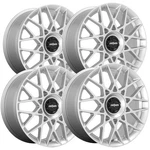 (SET-4) Rotiform R167 Blq-c 19X8.5 5X112/5X120 +45MM Silver Wheels Rims 19" Inch New. Price: $1836.00.