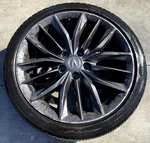 Acura Ilx 18X7-1/2 15 Spoke Charcoal Alloy Wheel W/tire (ONLY#1) 19-22 107088 Used. Price: $300.00.