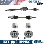 New Front Cv Axle Shaft Assembly Wheel Hub Bearing Kit Set 6PC For Camry Avalon. Price: $297.53.