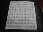 Usa 1991 SC#2185 29C Thomas Jefferson Unfold Full Sheet Of 100 Stamp Mnh Xf. Price: $45.00.