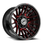 Off-road Wheel XF-2341890430BMR 18X9 5X5.0 5X5.5 0MM Black/red New. Price: $357.15.
