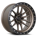 Lock Off-road Krawler 17X9 6X139.7 ET1 Matte Bronze/ Black Ring (qty 4) New. Price: $1152.00.