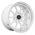 Vors TR3 Rim 15X9 4X100/4X114.3 Offset White Machine Lip (quantity 1) New. Price: $165.00.