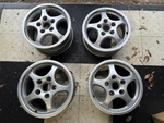 Porsche 911 964 D92 16" Factory Oem Wheels Rims Set Used. Price: $899.00.