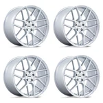 Set 4 17" Tsw TW002 Lasarthe Gloss Silver Machined 17X8 Wheels 5X120 35MM Rims New. Price: $1176.00.