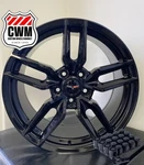 Gloss Black C7 Z51 Style Corvette Wheels Fits: 2006-2013 C6 Base 18/19" New. Price: $1169.00.