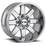 New 20X9 Ion 141 Chrome 8X170 ET0 CB125.2 Wheel Rim. Price: $371.09.