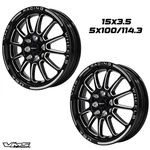 2 15X3.5 Vms Racing Blackhawk Drag Skinnies Race Rims Wheels 5X100 5X114.3 Et New. Price: $299.95.