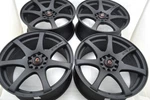 17" Matt Black Rims Sienna Acura Csx Rsx Tl Honda Civic Crz 5X100 5X114.3 Wheels New. Price: $759.00.