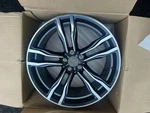 Genuine Bmw X5M X6M F85 F86 21" Inch Style 612M Original Alloy Finish Wheels Set New. Price: $4990.00.