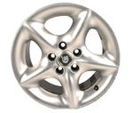 97-06 Jaguar XK8 X100 8J R17 5 Spoke Alloy Wheel Rim Sliver MJD6116AA Oem Used. Price: $96.00.