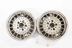 Used Bmw Alcoa Metric Wheel Pair- 5X120 -165TR 390CH. Price: $199.99.