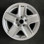 Jeep Silver Gladiator Oem Wheel 17" 2021-2023 Alloy Factory Original Rim 9258A Used. Price: $151.45.
