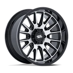 20X9 Moto Metal MO814 Tekton 6X135 1MM Gloss Black W/ Machined Face New. Price: $335.00.