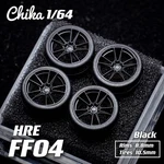 Chika 1/64 Hre FF04 Black/tire 10.5MM #47974E New. Price: $107.07.