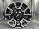 Wheel 18X8 Alloy 10 Spoke Silver And Black Fits 14-21 Tundra 1161817 Used. Price: $290.00.