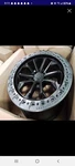 17 20" Tis Wheels 556BA Satin Black With Anthracite Spoke Off-road Rims New. Price: $70.00.