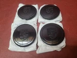 For Porsche 911 912 930 924S 944 Metal Fuchs Mahle Wheel Center Cap Set Black Remanufactured. Price: $164.99.