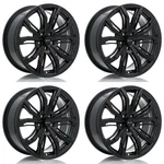 Set Of 20IN Black Alloy Wheel Rims For 2017+ Tesla, RTX6CEF 20X9 5X114.3 ET38 New. Price: $1296.49.
