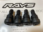 Rays Black Rubber Special Air Valve G50 CE28 TE37SL SE37 4 Pieces New. Price: $119.08.