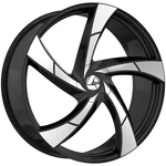 Azara AZA-524 20X8.5 5X108/5X4.5" +35MM Black/machined Wheel Rim 20" Inch New. Price: $374.32.
