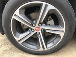 2017-2021 Jaguar F-pace 20X8.5 Silver Alloy Fluted Spoke Wheel Rim 957422 Used. Price: $220.00.