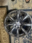 Chrome Cadillac Escalade Wheel Tahoe Yukon Gm Oem Inch 22" Stock Used. Price: $450.00.
