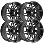 (set Of 4) Gear 777BM Vortex 20X10 6X135/6X5.5" -19MM Black/milled Wheels Rims New. Price: $1053.96.