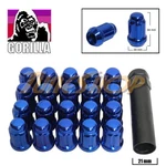 20 Gorilla Spline Tuner Lock Lug Nut 12X1.5 Acorn Wheels Rims Blue Close New. Price: $37.95.