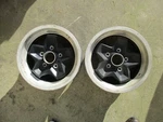Pair 1974-1983 Porsche 930 944 951 Cookie Cutter Wheel 7X15 #911-361-023-54 Used. Price: $395.00.